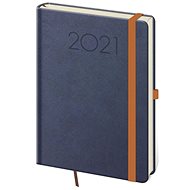 Diary 2021 weekly A5 New Praga - blue - Planner