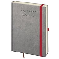 Diary 2021 weekly A5 New Praga - dark gray - Planner