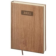 Diary 2021 weekly A5 Wood - light brown - Planner