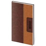 Diary 2021 weekly pocket Classic - brown / brown - Planner