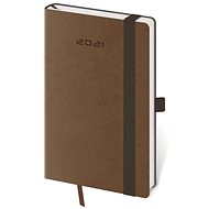 Diary 2021 weekly pocket Flexies - brown - Planner