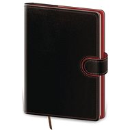 Diary 2021 weekly pocket Flip - black / red - Planner