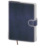 Diary 2021 weekly pocket Flip - blue / white - Planner