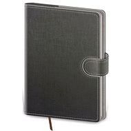 Diary 2021 weekly pocket Flip - gray / gray - Planner