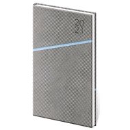 Diary 2021 weekly pocket Grife - gray / blue - Planner