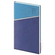 Diary 2021 weekly pocket Line - blue - Planner