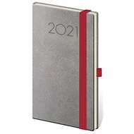 Diary 2021 weekly pocket New Praga dark gray - Planner