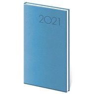 Diary 2021 weekly pocket Print - light blue - Planner