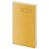 Diary 2021 Weekly Pocket Print - Yellow - Planner
