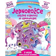 Jednorožce - krajina sladkostí so samolepkami - 