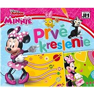 First drawing of Minnie - Colouring Book