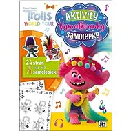 Activity Coloring page stickers Trolls - Colouring Book