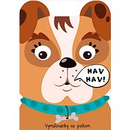 colouring page with dog Haf Haf! - Colouring Book