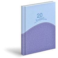 Diary 2021 D801 PU light blue / blue - Planner