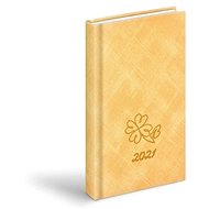 Diary 2021 D802 PU peach 90x170 mm - Planner