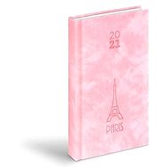 Diary 2021 D802 PU pink 90x170 mm - Planner