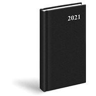 Diary 2021 D802 PVC Black 90x170 mm - Planner
