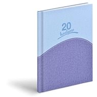 Diary 2021 T805 PU light blue / blue - Planner
