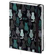 Diary 2021 A7 LYRA weekly L415 Cats - Planner