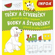 Tečky a čtverečky/Bodky a štvorčeky: procvič si ručku s pejskem/precvič si rúčku s psíkom - 