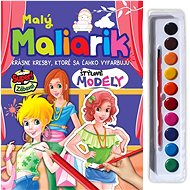 Little painter - stylish models - Colouring Book