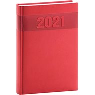 Daily diary Aprint 2021, red - Planner