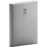 Daily diary Capys 2021, silver - Planner