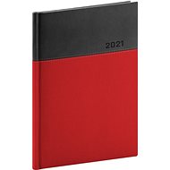 Daily diary Dado 2021, red-black - Planner