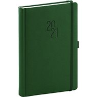 Daily diary Diamante 2021, green - Planner