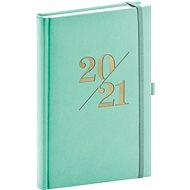 Daily diary Vivella Fun 2021, turquoise - Planner