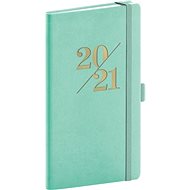 Pocket diary Vivella Fun 2021, turquoise - Planner