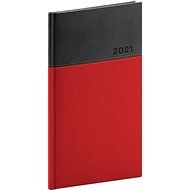 Pocket diary Dado 2021, red-black - Planner