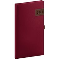 Pocket diary Tarbes 2021, red - Planner