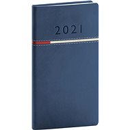 Pocket diary Tomy 2021, blue-red - Planner