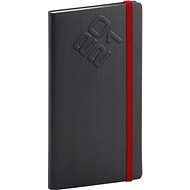 Pocket diary Matra 2021, black-red - Planner