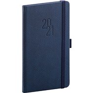 Pocket diary Diamante 2021, blue - Planner
