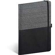 Notes Skiver černošedý - Diář