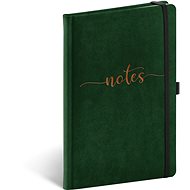 Notes Velvet Typo, lined - Journal