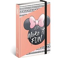 Minnie Weekly Diary 2021, 11 x 16 cm - Planner