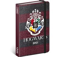 Harry Potter Weekly Diary - Hogwarts 2021, 11 x 16 cm - Planner