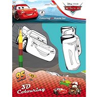 Cars Coloring page 3D characters - 
