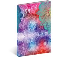 Cambio Fun 2021 Weekly Diary, Mandala, 15 × 21 cm - Planner