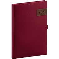 Weekly diary Tarbes 2021, red, 15 × 21 cm - Planner