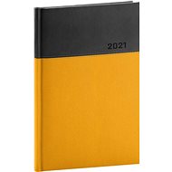 Weekly diary Dado 2021, yellow-black, 15 × 21 cm - Planner