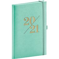 Weekly diary Vivella Fun 2021, turquoise, 15 × 21 cm - Planner