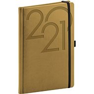 Weekly diary Ajax 2021, gold, 15 × 21 cm - Planner