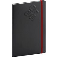 Weekly diary Matra 2021, black-red, 15 × 21 cm - Planner
