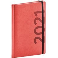 Weekly diary Avilla 2021, orange-black, 15x 21 cm - Planner
