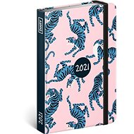 Blue Tiger Weekly Diary 2021, 11 x 16 cm - Planner