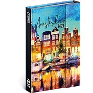 Weekly magnetic diary Amsterdam 2021, 11 x 16 cm - Planner